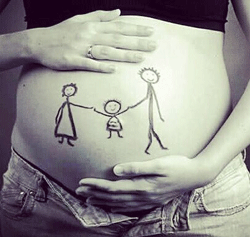 عکس بارداری فانتزی