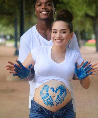 عکس بارداری فانتزی