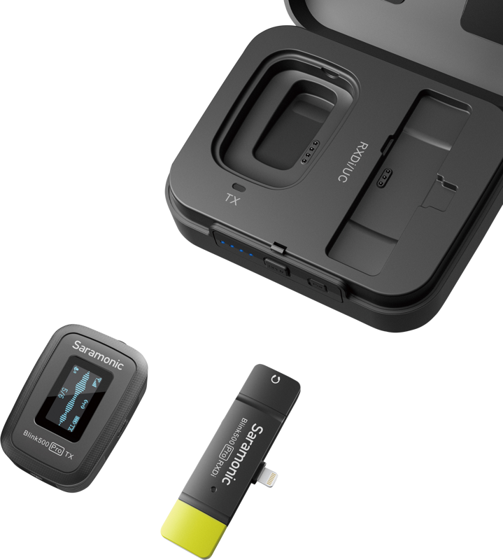 جعبه شارژ میکروفن بی سیم سارامونیک Saramonic Blink 500 Pro B3