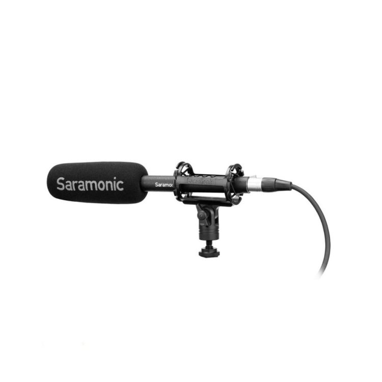 میکروفن شاتگان سارامونیک Saramonic SoundBird T3 + باتری