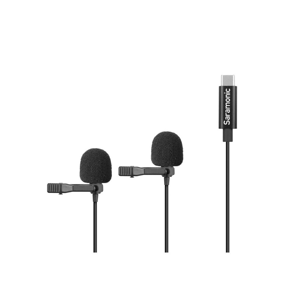میکروفن یقه‌ای دوبل موبایل سارامونیک Saramonic U3C