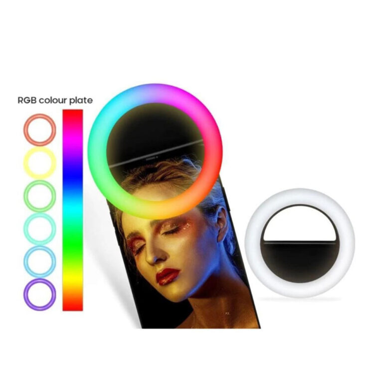 رینگ لایت موبایل مدل Ringlight RGB | ⭐ قیمت + خرید | دیدنگار