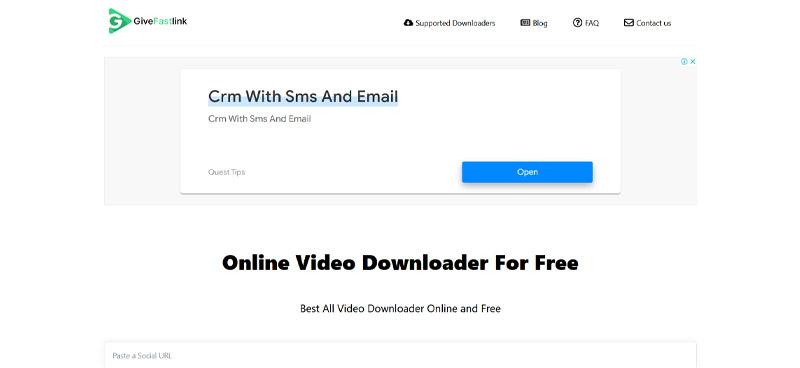 سایت دانلود از یوتیوب GiveFastLink.com