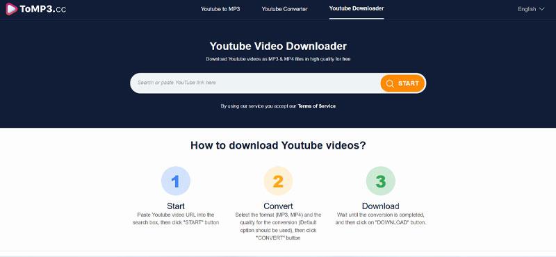 سایت دانلود از یوتیوب ToMP3