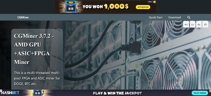 نرم ‌افزار استخراج CGMiner