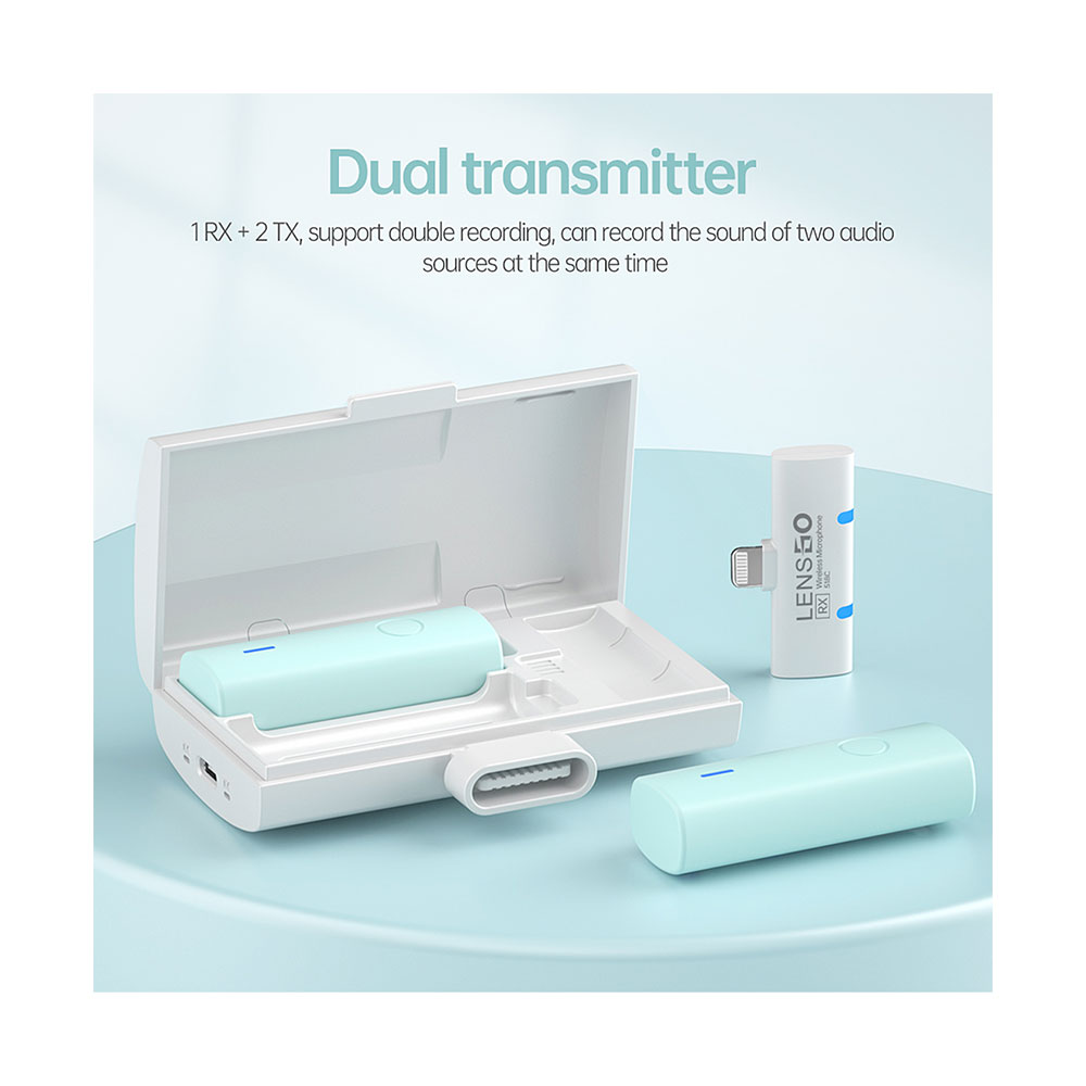 میکروفون بی سیم لنزگو Lensgo 518C