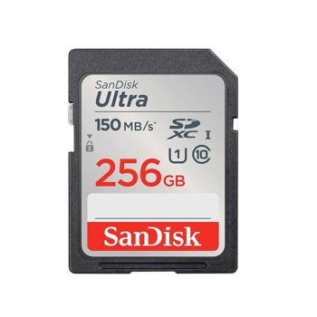 کارت حافظه اس دی سندیسک SD Sandisk 256GB 150mb/s Ultra
