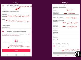 ساخت اپل آیدی