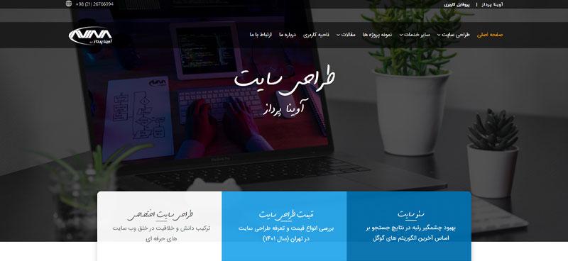 شرکت طراحی سایت حرفه‌ای