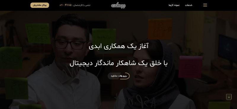 شرکت طراحی سایت حرفه‌ای