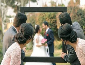 ژست عروس و داماد