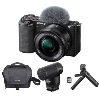 دوربین بدون آینه سونی همراه لوازم جانبی Sony ZV-E10