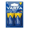 باتری آلکالاین بزرگ وارتا Varta Longlife Power (2عددی)