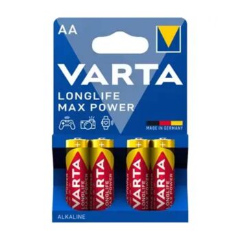 باتری قلمی آلکالاین وارتا Longlife Max Power (4عددی)