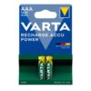 باتری نیم قلمی شارژی وارتا Varta 1000mAh (2عددی)