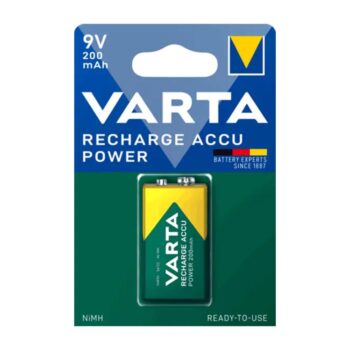 باتری کتابی شارژی وارتا Varta 200mAh (1عددی)