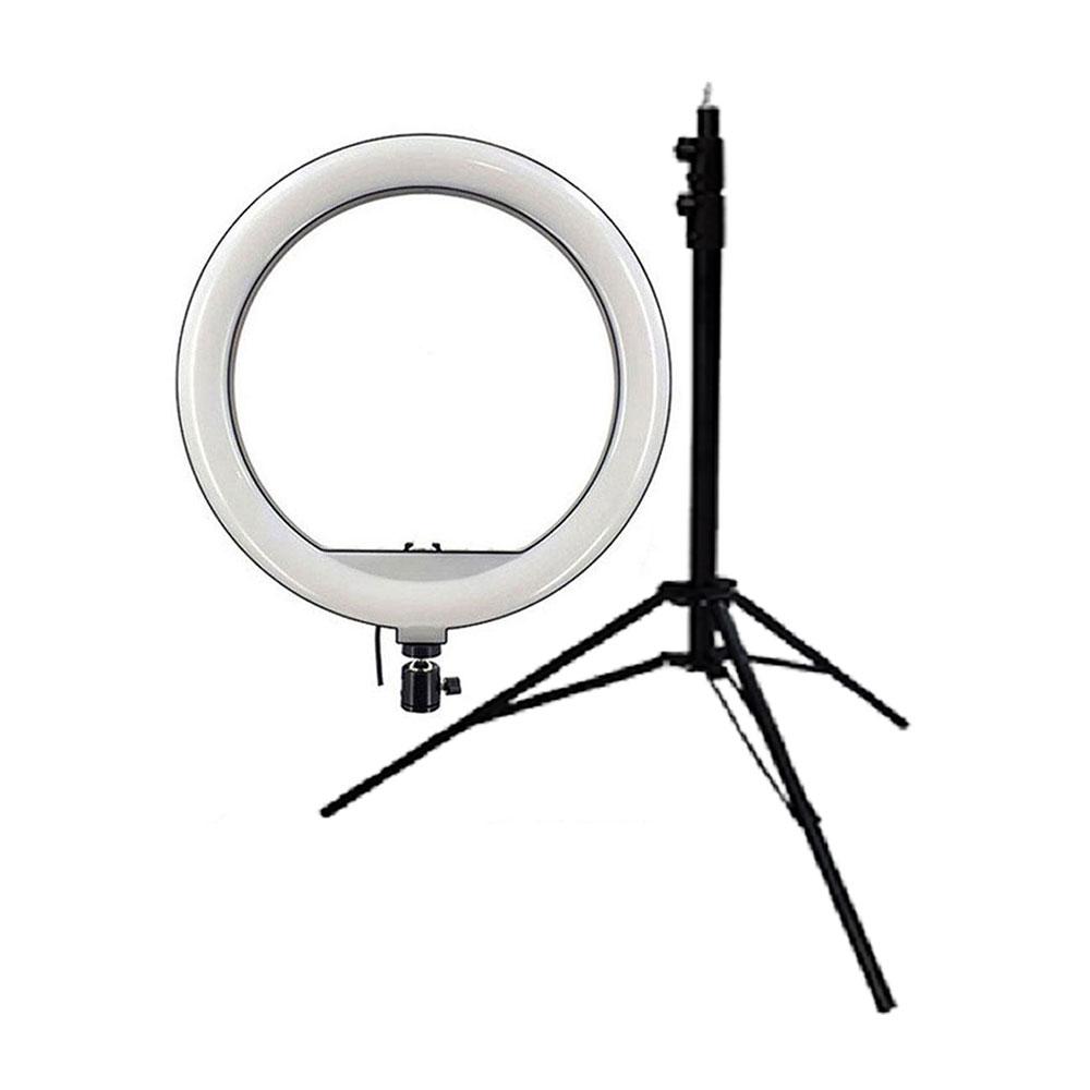 رینگ لایت Ring Light YQ-350 + سه پایه 805