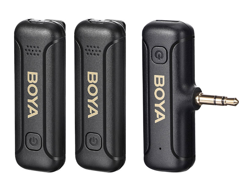 کیفیت صدا با میکروفون بی سیم بویا مدل Boya BY WM3T2 M2