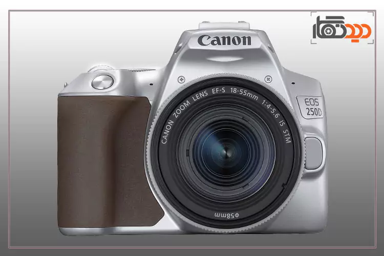 دوربین canon 250d 18-55 نقره ای