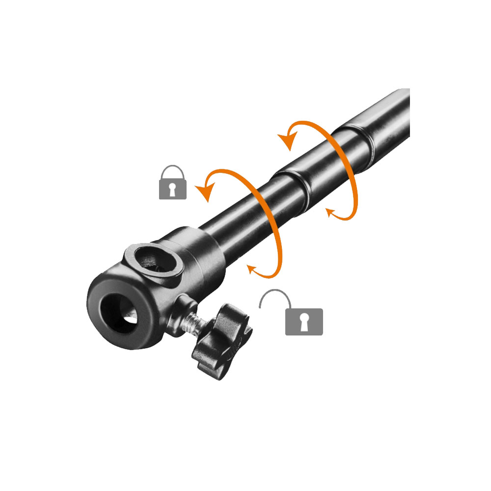 میله تلسکوپی نگه دارنده فون Background Holder