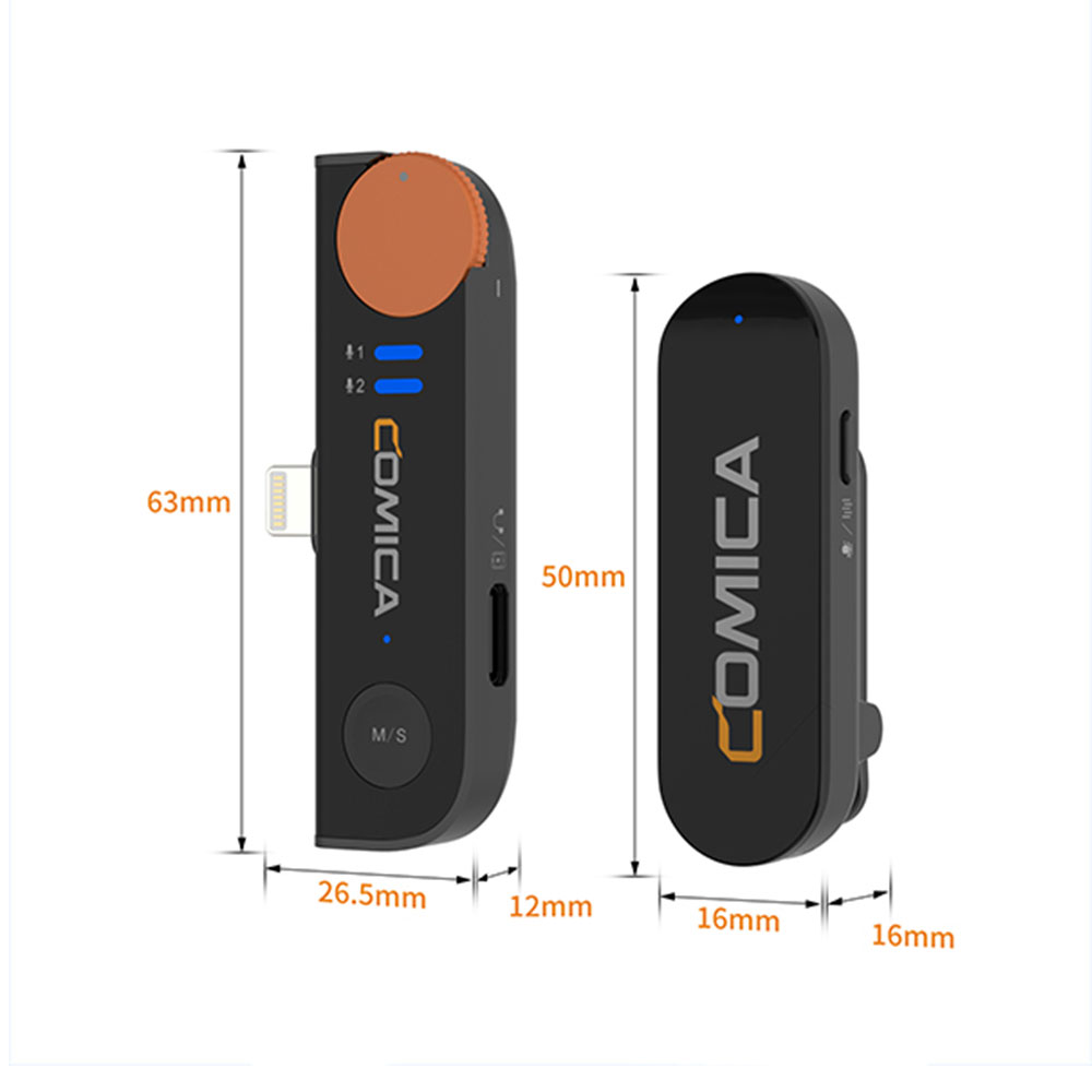 میکروفن بی سیم کامیکا Comica Vimo S-MI در یک نگاه