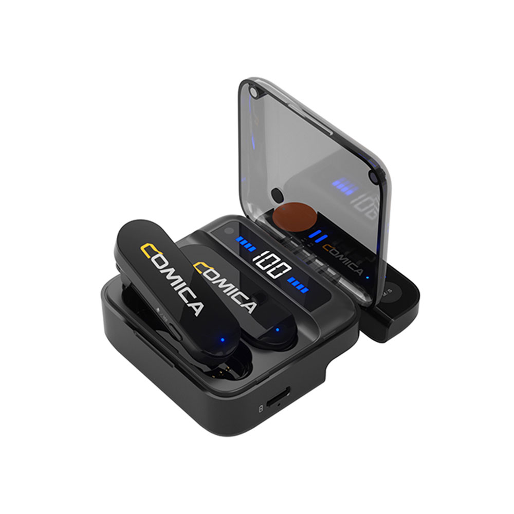 جعبه نگهداری میکروفن بی سیم کامیکا Comica Vimo S-UC