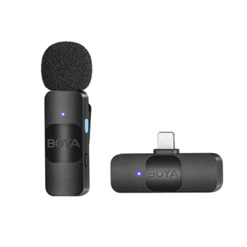 وزن سبک میکروفون بی سیم بویا مدل Boya BY-V1