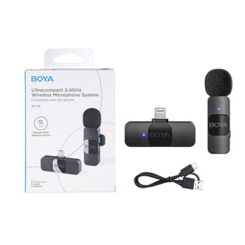 لوازم جانبی میکروفون بی سیم بویا مدل Boya BY-V1