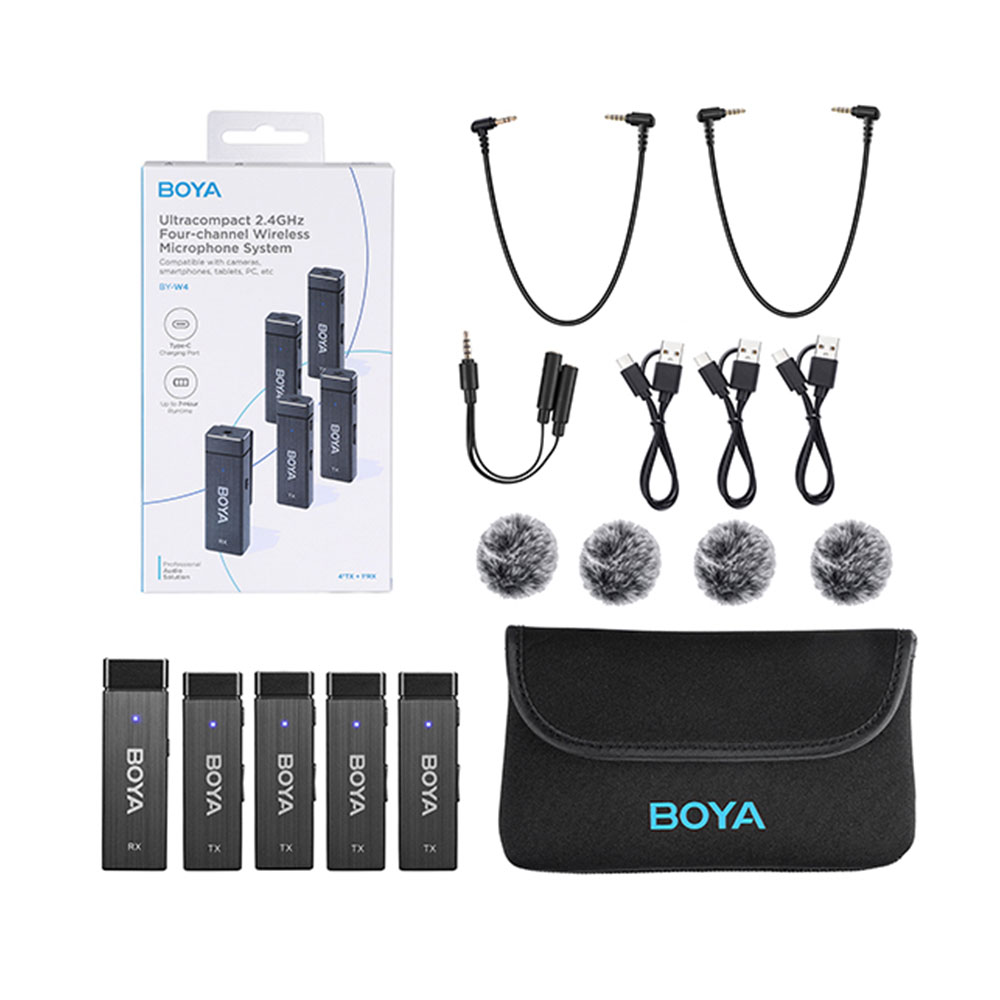 میکروفون بی سیم بویا مدل Boya BY-W4