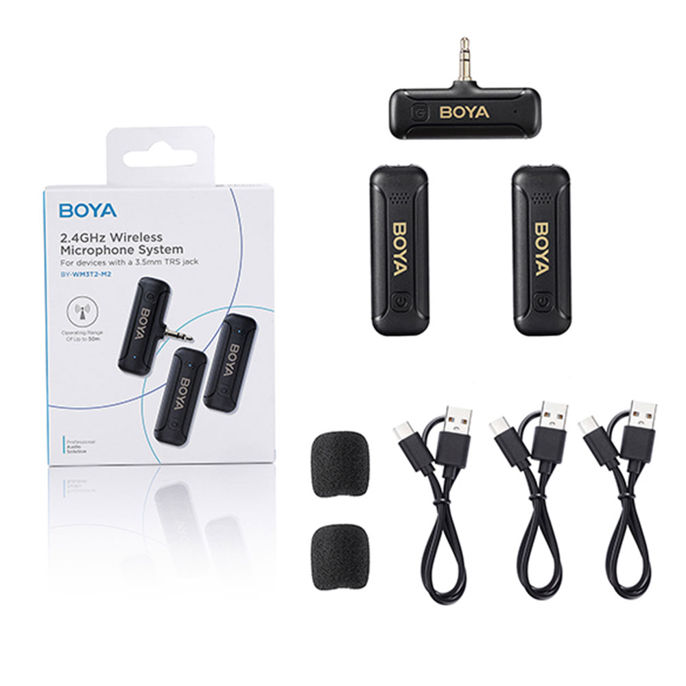 میکروفون بی سیم بویا مدل Boya BY WM3T2 M2