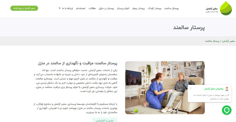 پرستار سالمند