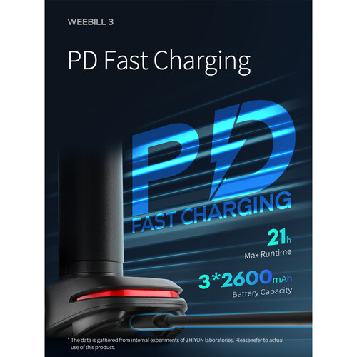 تصویر از مشخصات گیمبال دوربین ژیون ویبیل 3 اس Zhiyun WEEBILL 3S Gimbal