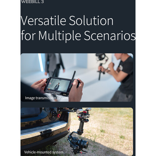 تصویر از گیمبال دوربین ژیون ویبیل 3 اس Zhiyun WEEBILL 3S Gimbal در حین فیلمبرداری سینمایی