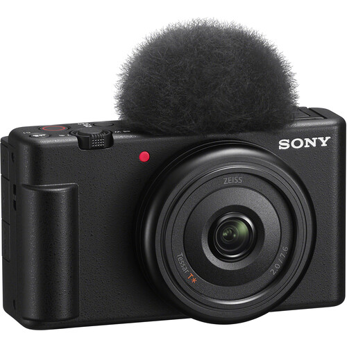 نمای روبرو دوربین عکاسی سونی Sony ZV-1F Vlogging Camera