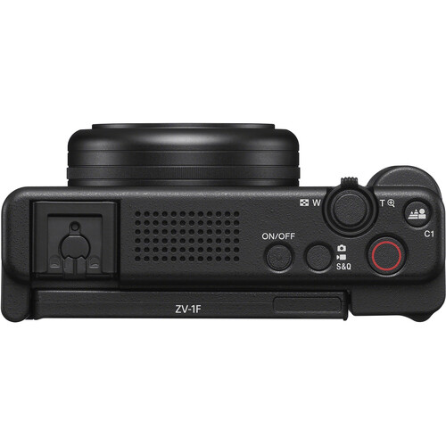 نمای بالایی دوربین عکاسی سونی Sony ZV-1F Vlogging Camera