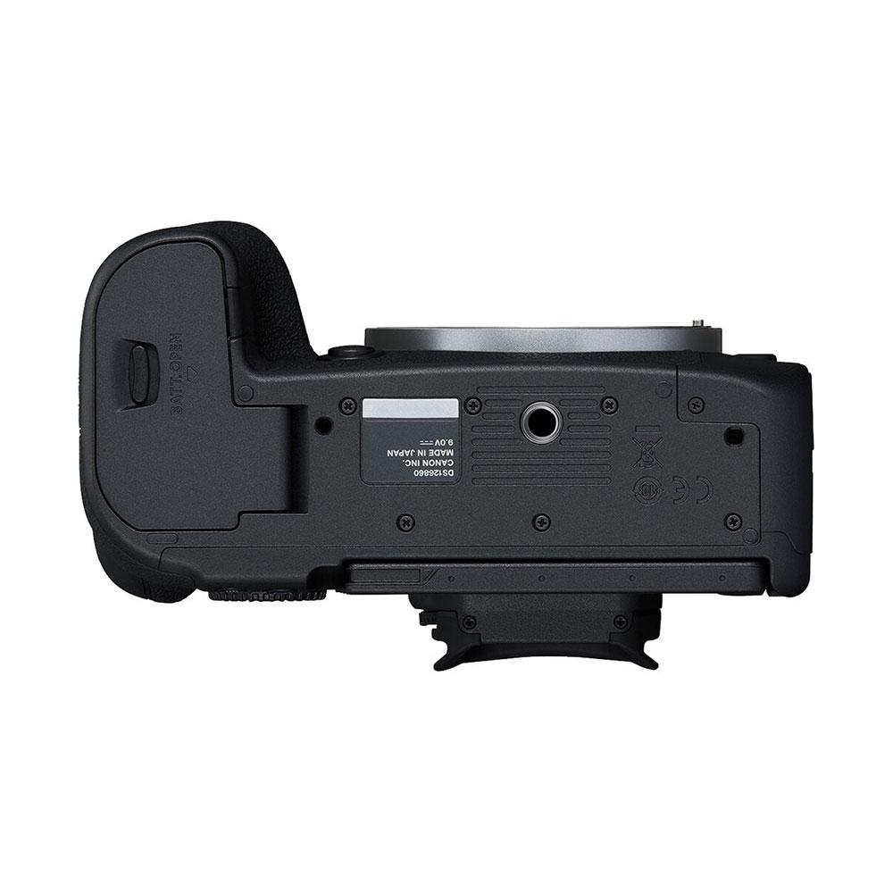 نمای زیر دوربین بدون آینه کانن Canon EOS R6 Mark II