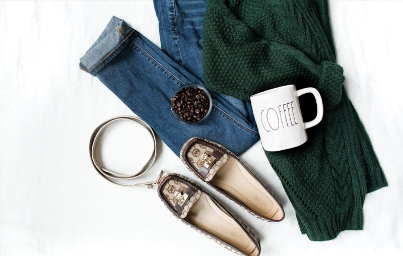 عکاسی از لباس با موبایل و لباس زنانه و اکسسوری