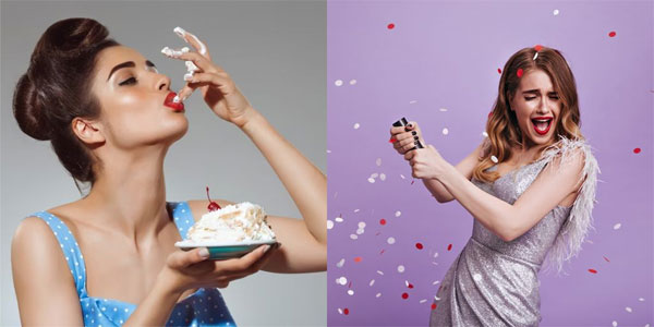 ایده عکس تولد در طبیعت