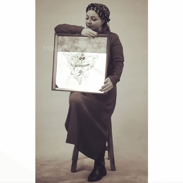 نقاشی پشت شیشه