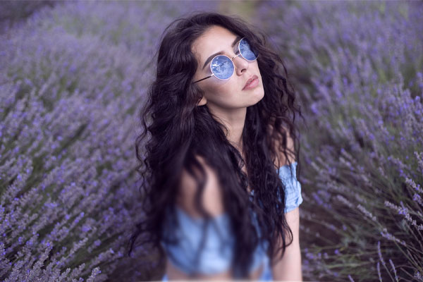 ژست عکاسی در طبیعت