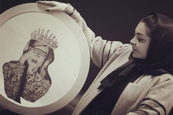 نقاشی پشت شیشه