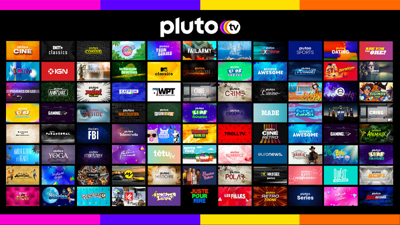 برنامه فیلم و سریال Pluto TV