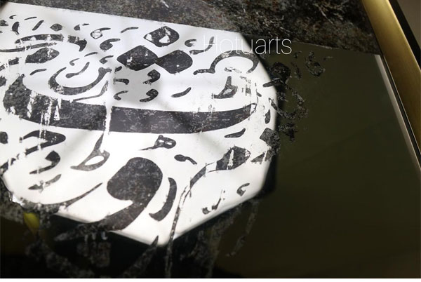 نقاشی پشت شیشه