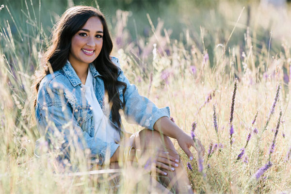 ژست عکاسی در طبیعت