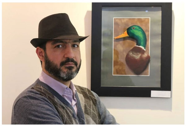 نقاشی پشت شیشه