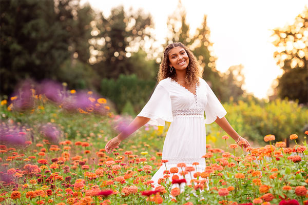 ژست عکاسی در طبیعت