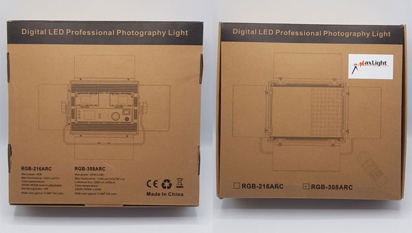 نور ثابت ال ای دی مکس لایت Maxlight RGB-308ARC LED light