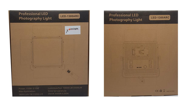 نور ثابت ال ای دی مکس لایت Maxlight 1300ARC LED light