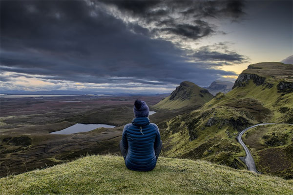 ژست عکاسی در طبیعت