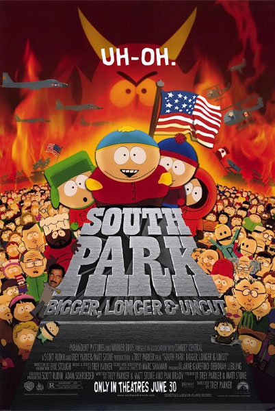 انیمیشن South Park: Bigger, Longer & Uncut | بهترین انیمیشن های دنیا